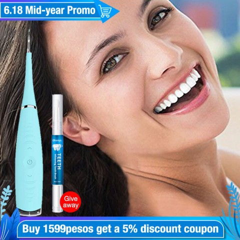 Ultrasonic Tooth Cleaner-Buy 1 take 1 teeth whitening pen