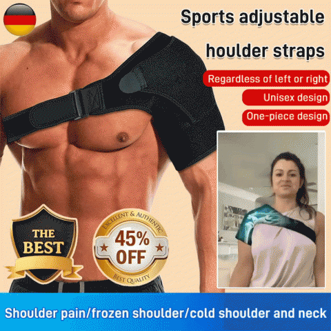 Breathable compression sport adjustable shoulder straps