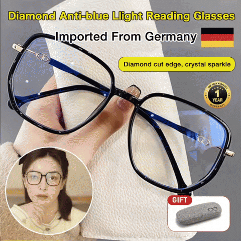 Diamond Anti-blue Llight Reading Glasses
