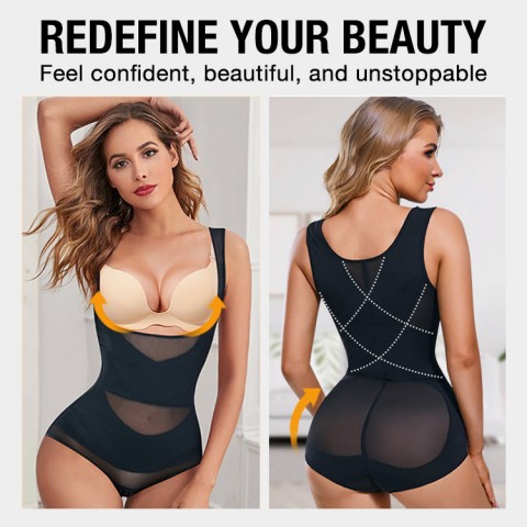 High-Waist Shapewear Bodysuit