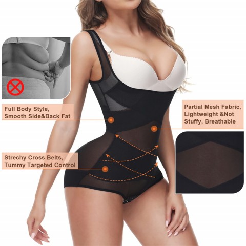 High-Waist Shapewear Bodysuit
