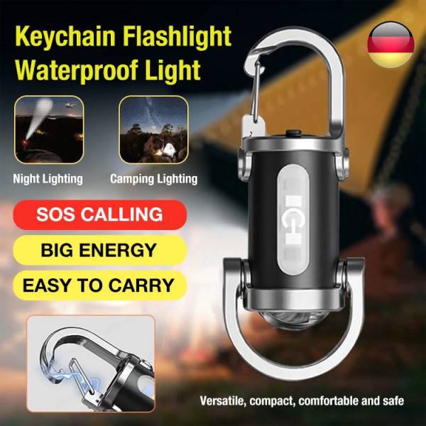 Keychain Flashlight Waterproof Light..