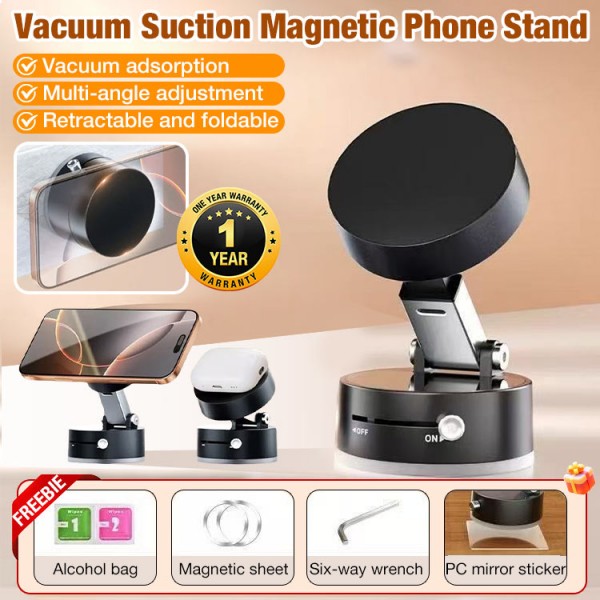  Vacuum Suction Magnetic Phone Stand