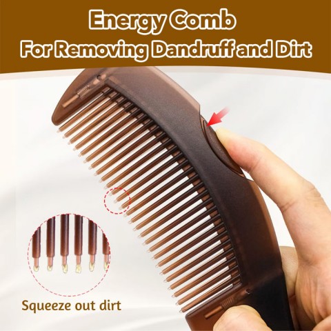 Wash-Free Hair and Dandruff-Free Massage Comb