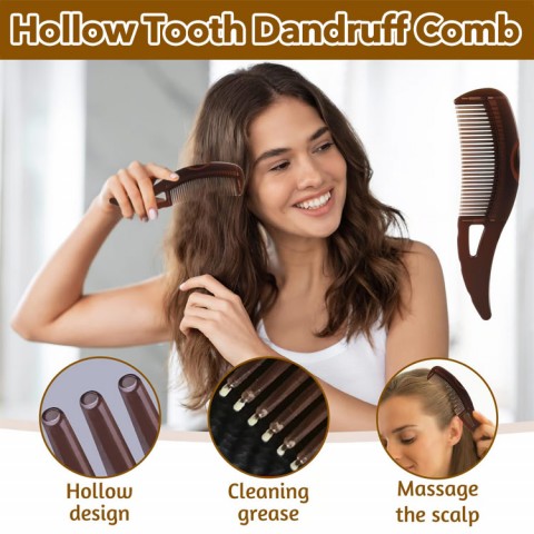 Wash-Free Hair and Dandruff-Free Massage Comb
