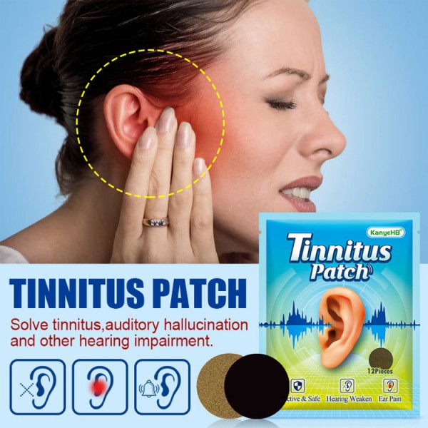 Tinnitus and hearing loss patches..