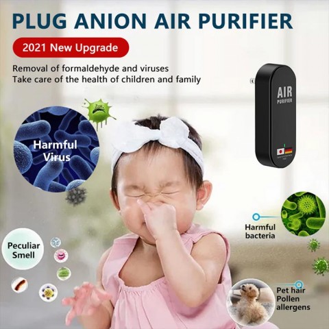 New upgraded household plug-in air purifier