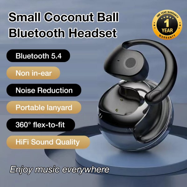 Small Coconut Ball Bluetooth Headset