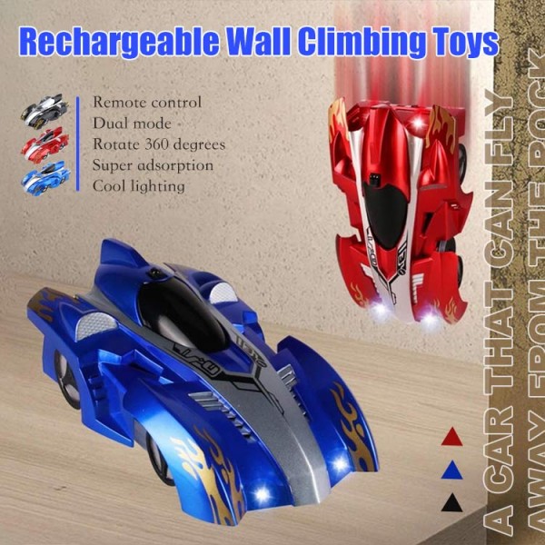 Rechargeable Wall Climbing Car..