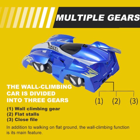 Rechargeable Wall Climbing Car