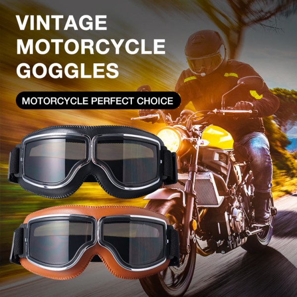 Vintage Motorcycle Goggles..