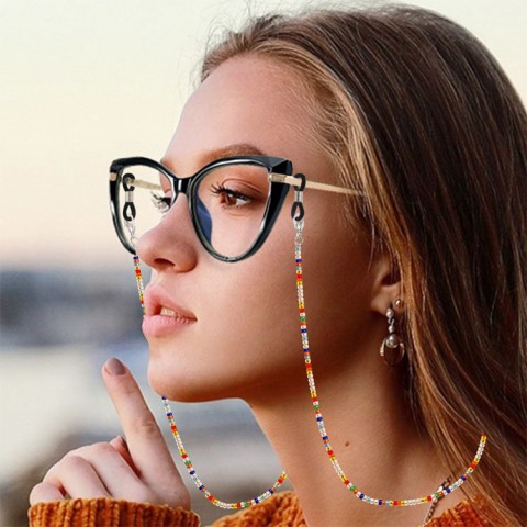 Women glasses chain accessories 1