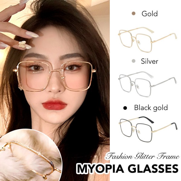 HOT on TIK TOK - Glitter frame myopia gl..