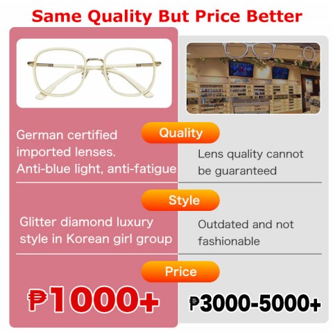 Ultra-light anti-blue light reading glasses imported from Japan-anti-fatigue, dual-use for far and near