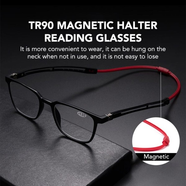 TR90 Magnetic Halter Reading Glasses..