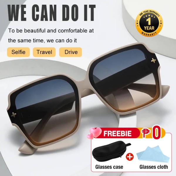 fashion large frame sunglasses..