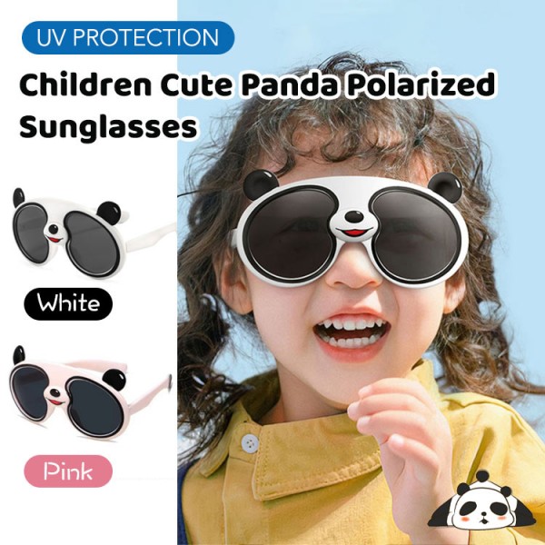 Kids Silicone Panda Sunglasses..