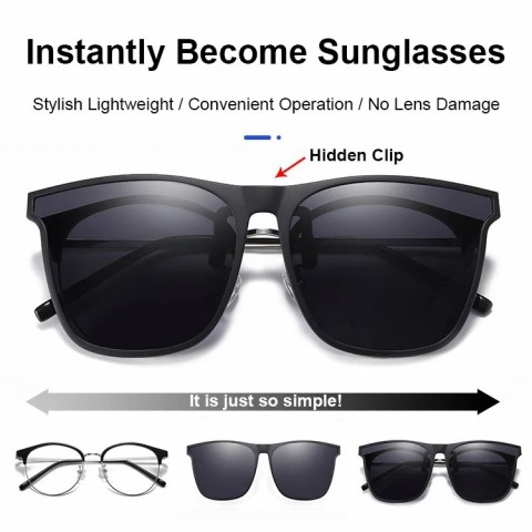 Polarized Sunglasses Clip for Eye Glasses