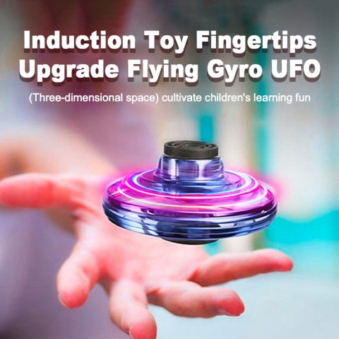 Induction Toy Fingertips Upgrade Flying Gyro UFO01