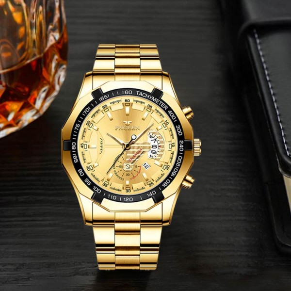 18K Gold-plated Dragon Watch