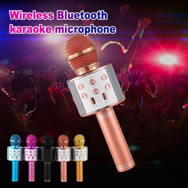 Wireless Bluetooth karaoke microphone..