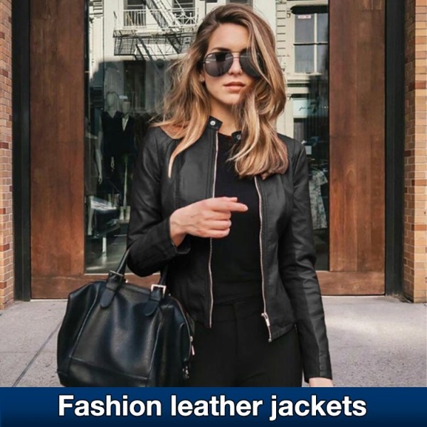 Fashion leather jackets..