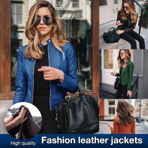 Fashion leather jackets