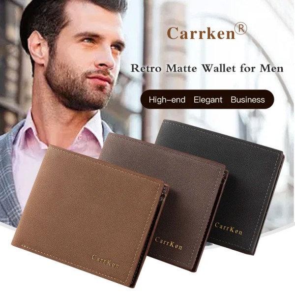 Carrken French Fashion Matte Wallet for ..