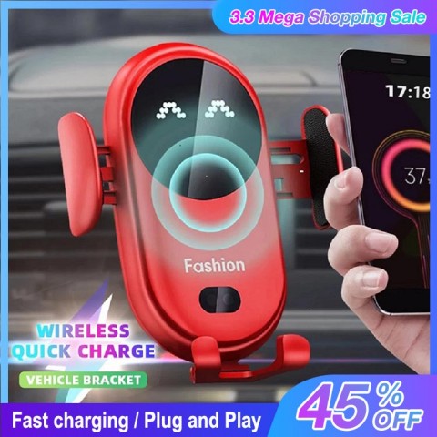 Smart Car Wireless Charger Phone Holder