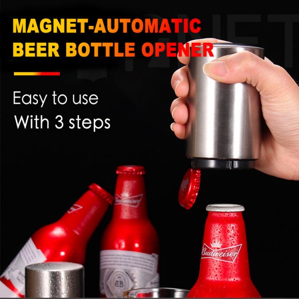 Magnet-Automatic Beer Bottle Opener..