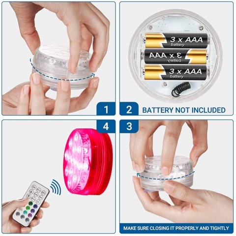LED Magnetic Light With Suction Pads-Buy two save 200pesos