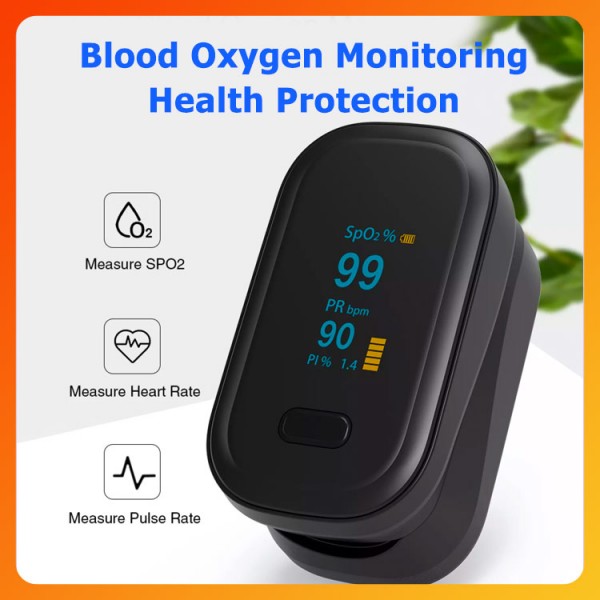 O2 Blood Oxygen Saturation Monitor Finge..