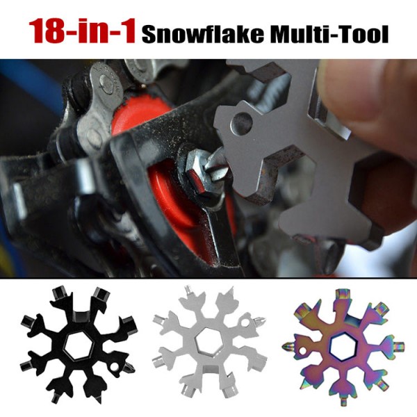 18-in-1 Snowflake Multi-Tool..