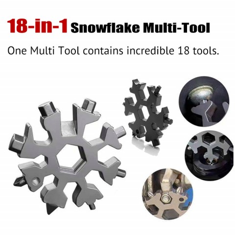 18-in-1 Snowflake Multi-Tool