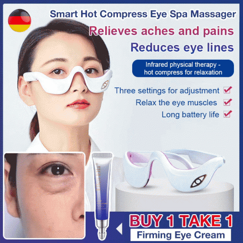 Smart Hot Compress Eye Spa Massager
