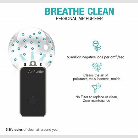 Mini wearable air purifier-hmpn