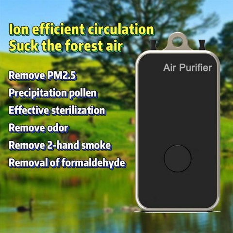 Mini wearable air purifier-hmpn
