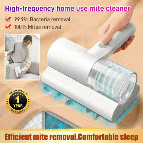 High-frequency home use mite cleaner