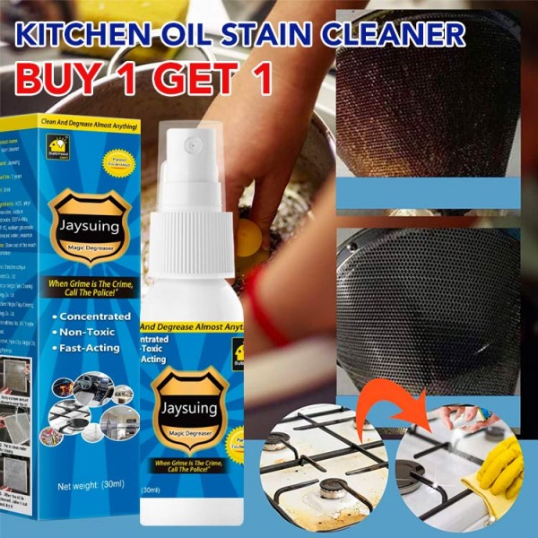 Kitchen Oil Stain Cleaner..