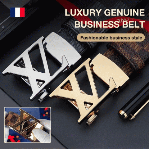 Luxury Genuine Business Belt