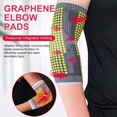 Graphene wormwood elbow pads