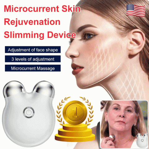 Microcurrent skin rejuvenation and beauty instrument