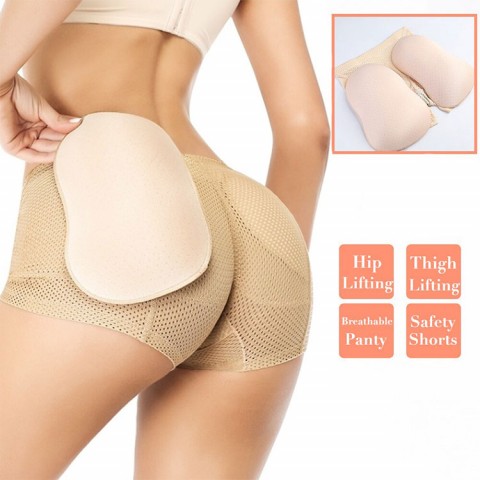 Underwear with butt and hip lift