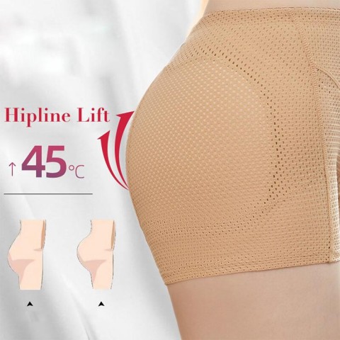 Underwear with butt and hip lift