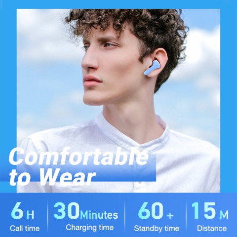Mini Transparent Wireless Bluetooth Headphones