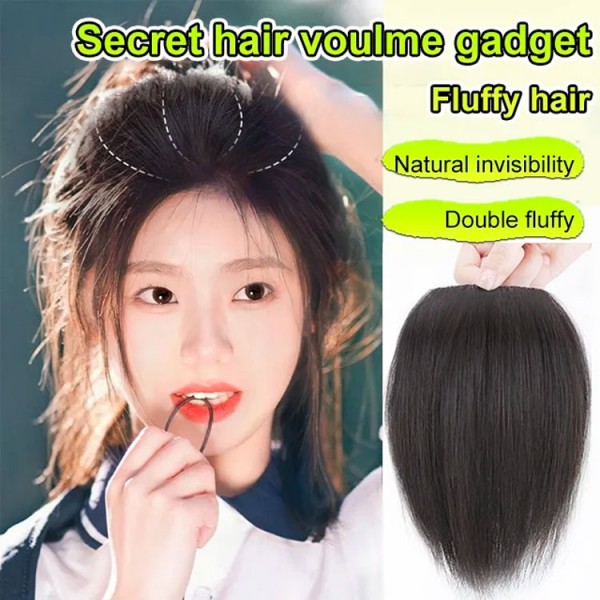 Upgrade thickened fluffy hair piece..