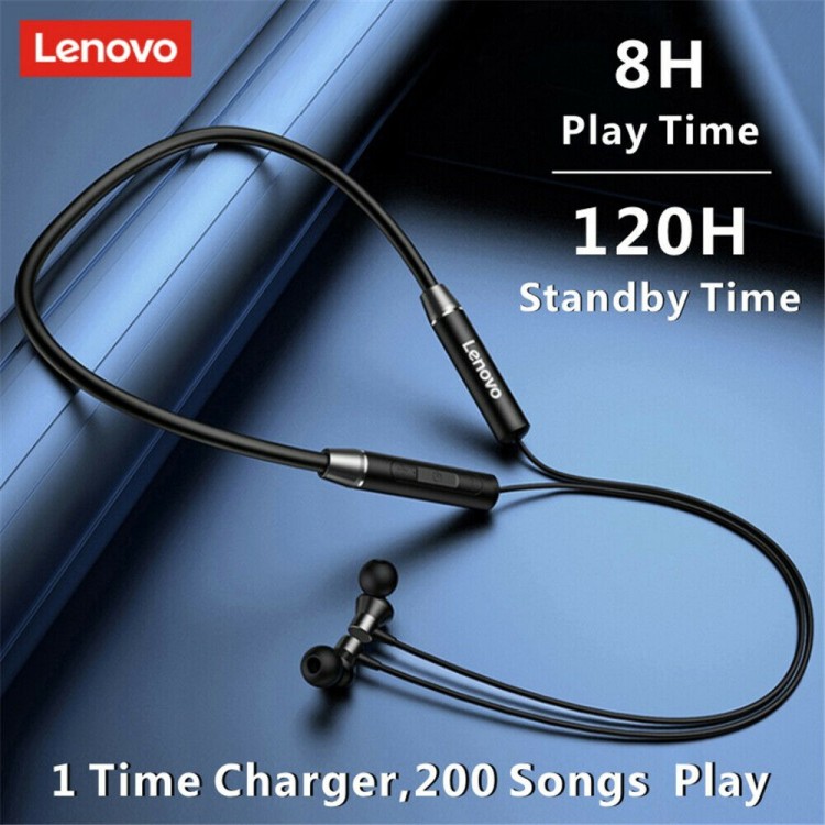 Lenovo XE05 Bluetooth Neckband Earphone - 100% Authentic with one year warranty