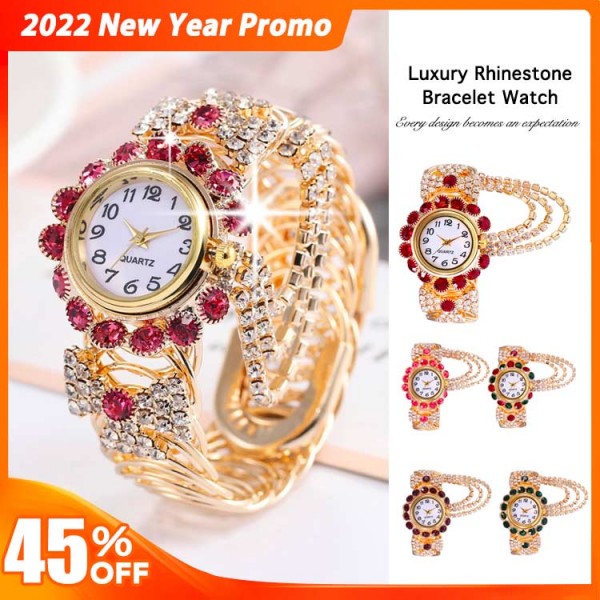2022 Rhinestone Bracelet Watch..