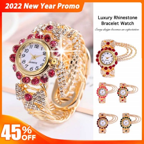2022 Rhinestone Bracelet Watch