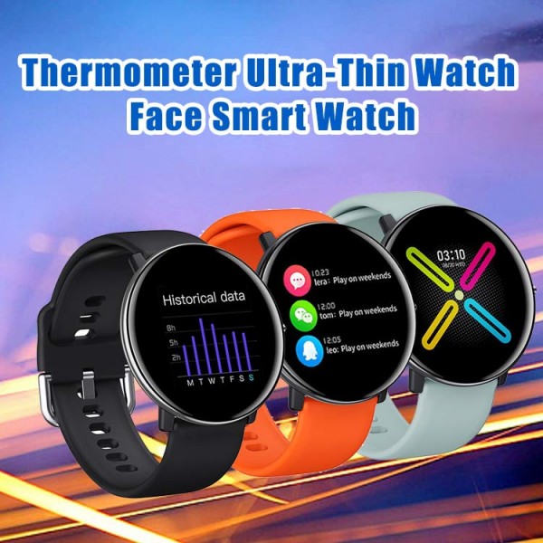 Thermometer Ultra-thin Watch Face Smart Watch